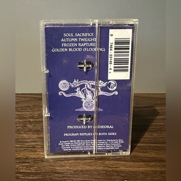 Cathedral - Soul Sacrifice - Cassette - Picture 3 of 3